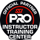 SSI Pro Instructor Training Center official badge displayed as accreditation icon